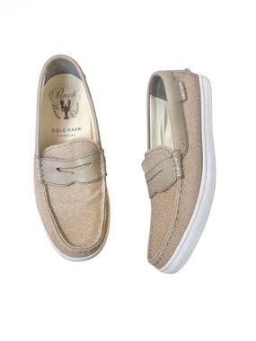 Cole Haan Pinch Maine Grand OS canvas slip on dress shoes Men’s size 7